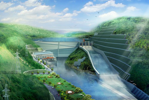 澧县老挝南塔河1号水电站项目